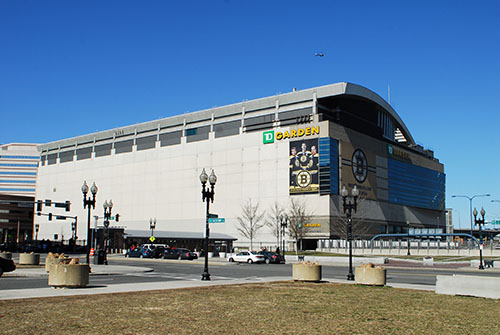 TD Garden in Boston